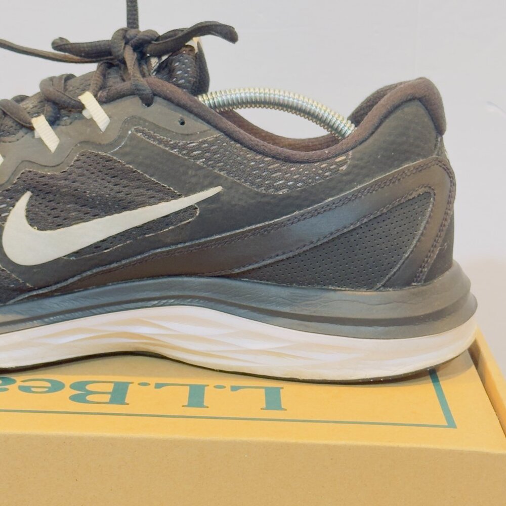 Nike Dual Fusion Run 3 Black Men’s Size 12 Running Athletic Shoes Sneakers - Picture 8 of 16